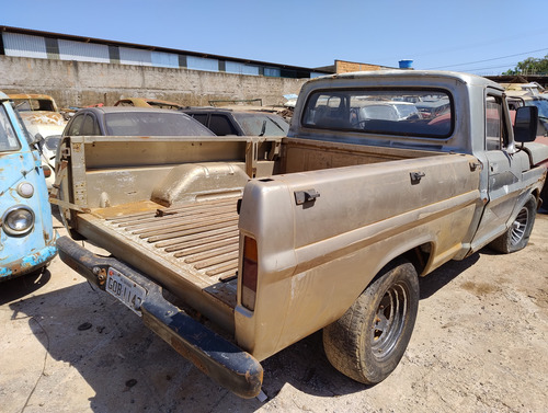 F100 1974 Para Restauração Acompanha Motor V8 292 E Peças