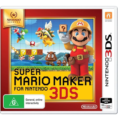 Mario Maker Para Nintendo 3ds Fisico Ntsc Xuruguay