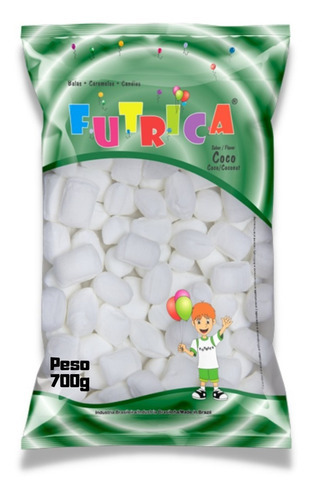 Bala De Coco Futrica Sabor Coco 700g Bala De Aniversario