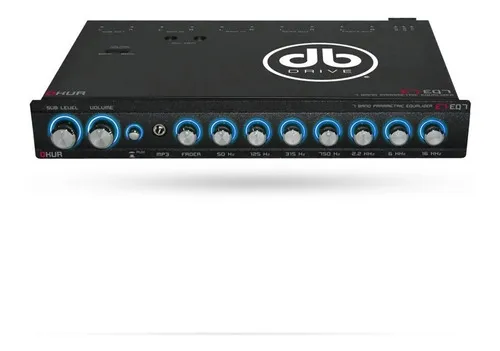 comprar Ecualizador Db Drive E7 Eq7 De 7 Bandas 8 Volts Paramétrico