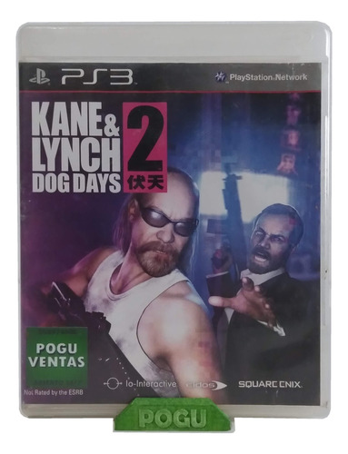Kane And Lynch 2 Dog Days - Juego Ps3 Square Enix