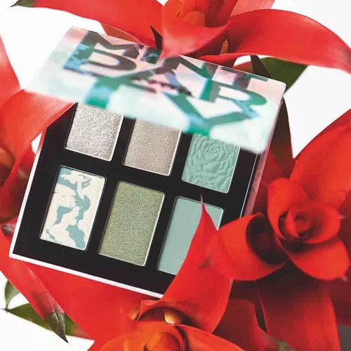 Avon Bloom Ka Boom Paleta De Sombras Para Párpados 6 Sombras Color De La Sombra Mint Party