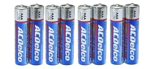 Bateria Alcalina Pilas Aaa 1.5v Lr03 Acdelco Tienda Chacaito