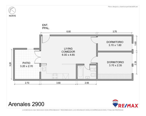 Venta Depto 3 Amb Apto Consultorio En Barrio Norte