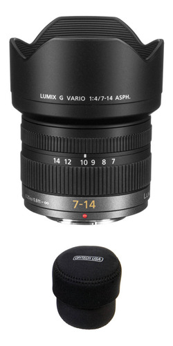 Panasonic Lumix G Vario 7-14mm F/4 Asph. Lente With Accessor