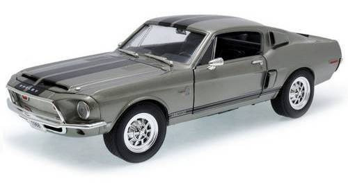 1968 Shelby Cobra Gt500kr Cinza - Escala 1:18 - Yat Ming