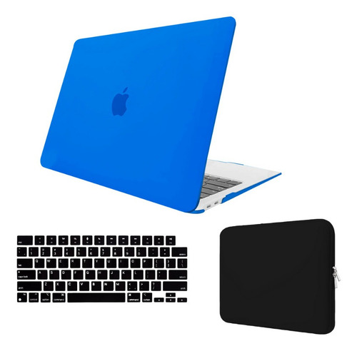 Kit Capa Case Macbook New Pro 16 A2991 + Pel Teclado + Bag