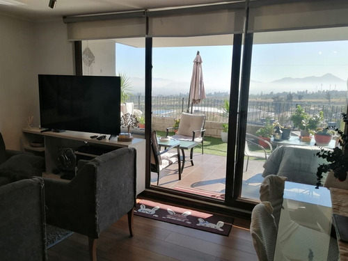 Departamento En Venta De 3 Dorm 2 Est + 1 Bod. En La Flo