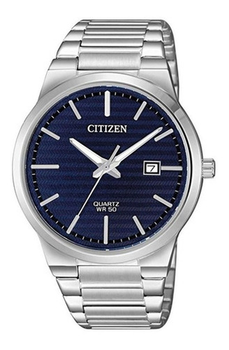 Reloj Citizen Bi506051l Original Plateado Para Hombre