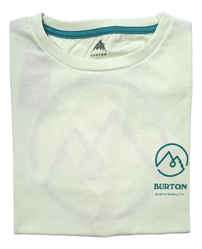 Remera Burton Hombre Sustain Manga Corta