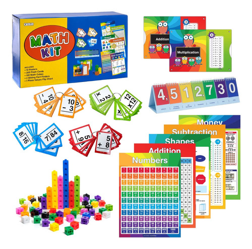 Excello Global - Kit Educativo De Matemáticas, Juego De 31.