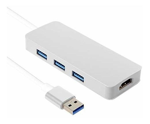 Tarjeta Gráfica Externa Usb 3.0 O 2.0 A Hdmi Hdtv 1080p Y Ad