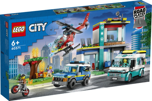 Lego City - Central De Vehículos De Emergencia (60371)