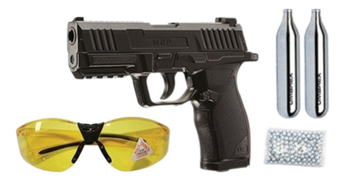 Mcp Umarex Kit Pistola Co2 + Bbs + Lentes Xchws P