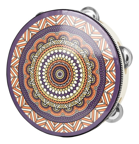 Tambor De Percusión Portátil Bells (10 #mold) Con Ergonomía