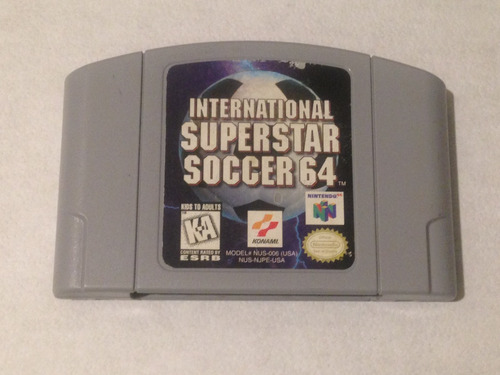 International Superstar Soccer 64 Nintendo 64 Fisico