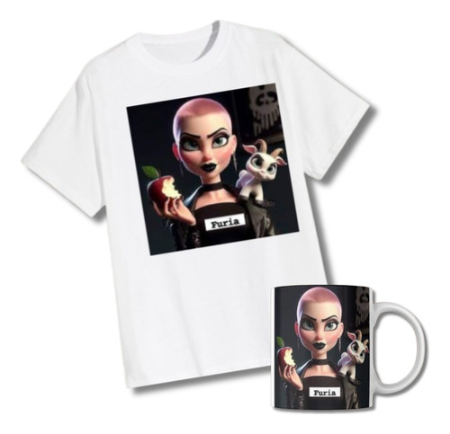 Combo Remera Y Taza De Furia Gh