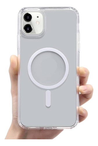 Funda Magnética Para iPhone 14 Transparente