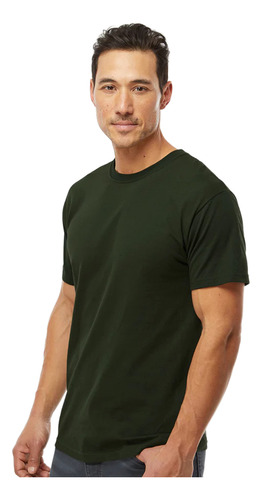 Playera Cuello Redondo 100% Algodón - Colores