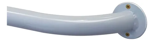 Soporte de pared con asa de barra para baño, 60 cm, sujetador para personas mayores y discapacitadas, color blanco