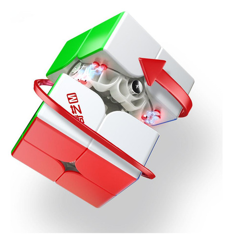 Cubo Mágico Magnético Profesional Qiyi M Pro Speed Cube 2x2x