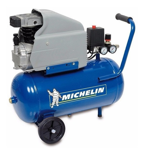 Compresor De Aire Michelin 2 Hp 24 Lts Para Inflador /pintar