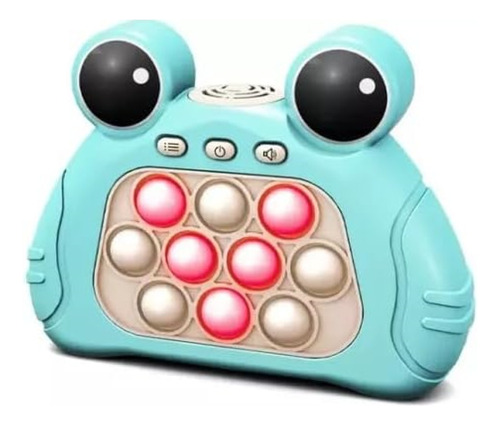 Brinquedo Sensorial Eletrônico Pop It Anti Stress Divertido Cor Sapinho