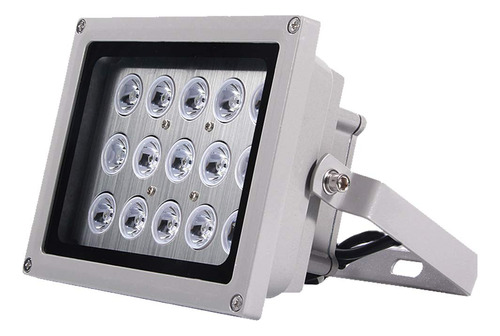 Iluminador De Luz Blanca 45 Grados Gran Angular 15 Led Inter