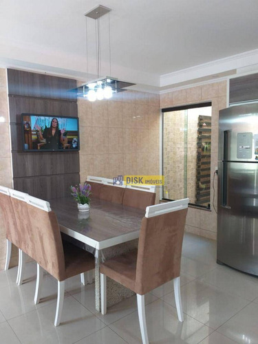 Imagem 4 de 30 de Sobrado Com 3 Dormitórios À Venda, 235 M² Por R$ 690.000 - Parque Selecta(montanhão) - São Bernardo Do Campo/sp - So0816