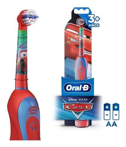 Cepillo Dental Eléctrico Infantil Oral-b Disney Pixar Cars