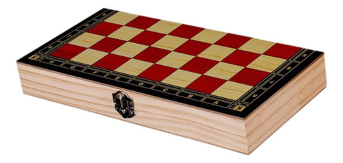 Juego De Ajedrez De Madera Plegable Juego De Mesa De