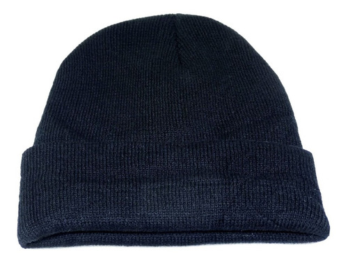 Imagen 1 de 5 de Gorro Rocky Lana Doble Liso Unisex Importado
