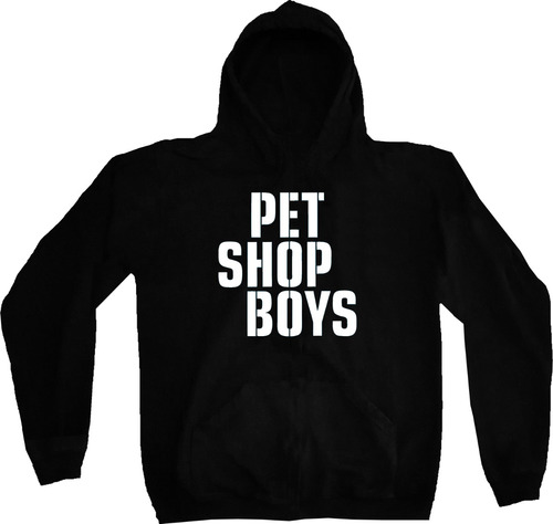 Buzo Hoodie Pet Shop Boys Pop Dance Estampado Tv Urbanoz