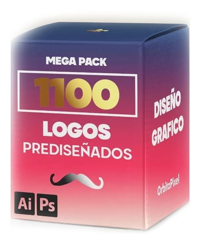 Mega Pack +1200 Logos Editables Vectores Diseños Unicos!