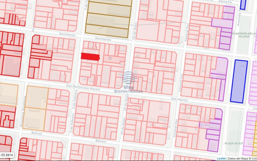 Imagen 6 de 6 de Terreno En Venta Microcentro Z/ 3 De Febrero Casi Sarmiento- Posadas-mnes