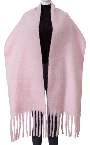 Bufanda Para Mujer, Grande, Colorida, Gruesa, Para Invierno