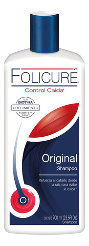 Shampoo Folicuré Original Control Caída 700 Ml