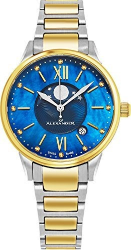 Reloj De Ra - Monarch Vassilis Fase De La Luna Azul De La Fe