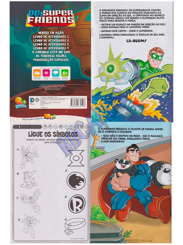 Superman - Kit Com 8 Livros Infantis: Não Aplica, De Vários Autores. Aplica, Vol. Não Aplica. Editorial Todolivro, Capa Mole, Edição 1 Em Português, 2014