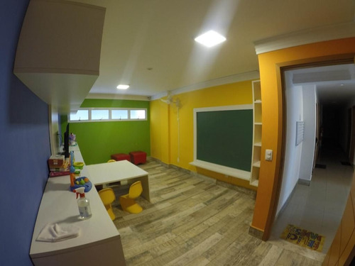 Imagem 27 de 27 de Apartamento Frente Rua Semi Mobiliado, Com 3 Dormitórios, Varanda Gourmet À Venda, 88 M² Por R$ 540.000 - Vila Guilhermina - Praia Grande/sp - Ap3678