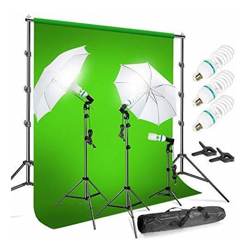 Agg408 Soporte Para Fondo Pantalla Foto Video Chromakey 10