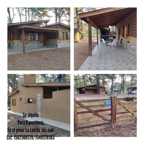Imagen 1 de 15 de Casa / Cabaña En Alquiler El Pinar La Lucila Del Mar