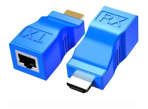 Extensor Hdmi A Ethernet Rj45 Cat5-e/6, 1080p, Hasta 98.4 Ft