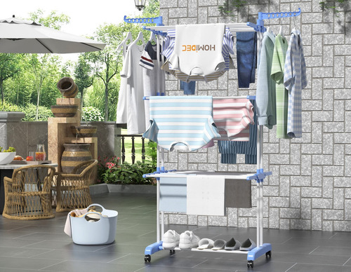 Tendedero Ropa Extensible Hogar Practico 4 Niveles Lau
