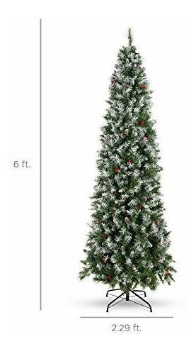 Árbol De Navidad Artificial Tipo Lápiz Predecorado