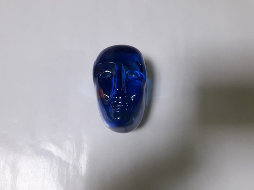 Cabeza Cristal Azul Kosta Boda Glass Head Bertil Vallien
