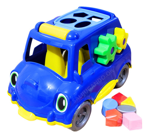 Camion Didactico Encastre Figuras Infantil Bebes Niños Juego