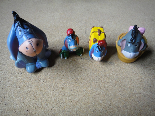 Figuras De Igor De La Serie De Winnie Pooh (Usado)