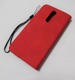 Funda De Smartphone Celular Xiaomi Red Redmi 8 Rojo Gamuzado