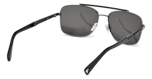 Gafas De Sol Ermenegildo Zegna Ez0036 Shiny Dark Ruthenium